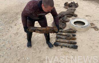 Одесские спасатели нашли снаряды на дне моря