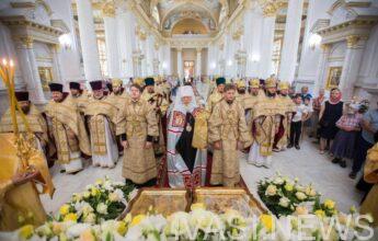 В день памяти Одесских святых митрополит Агафангел совершил Божественную литургию