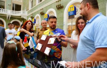 На Одесском Главпочтамте состоялось спецгашение новой почтовой марки "Українська Мрія".