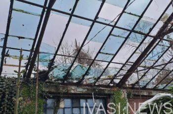 від ворожої атакі постраждав ботаніческій сад, Одеса 25 березня